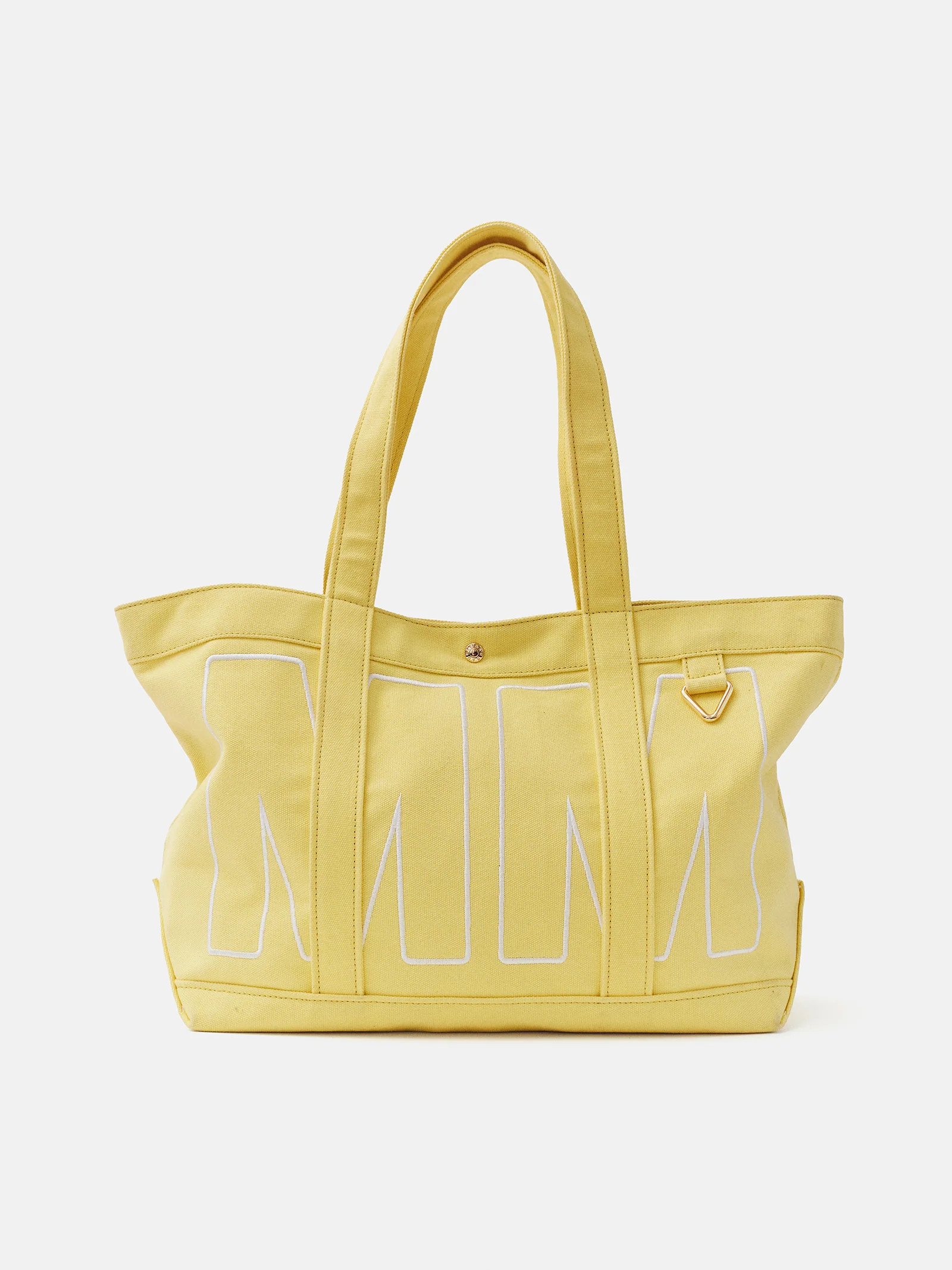 Custom Alpha Tote - Butter Yellow | BaubleBar