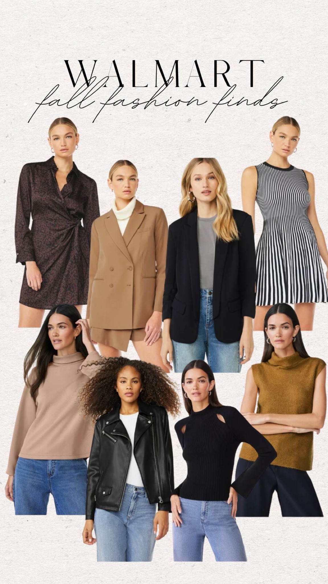 #ad @walmartfashion #walmartfashion

Walmart fall outfits - fall dresses - fall workwear - black blazer - leather jackets - walmart sweaters - walmart fashion finds deals



#LTKfindsunder50 #LTKworkwear #LTKSeasonal