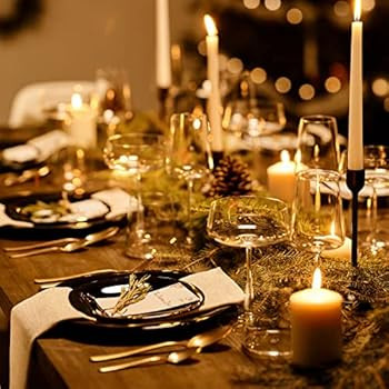 Matte Black Candlestick Holders, Set of 3 Tall Taper Candle Holder fit 3/4 inch Thick Pillar Cand... | Amazon (US)