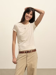 Natural Venice Wash Pima Slim Crew - Buck Mason- Modern American Classics | Buck Mason