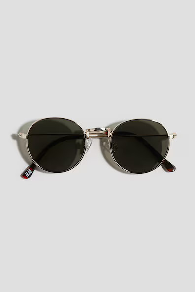 H & M - Round Sunglasses - Black | H&M (US + CA)