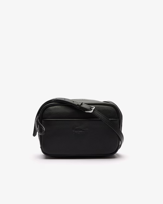 City Court Grain Leather Shoulder Bag | Lacoste (US)