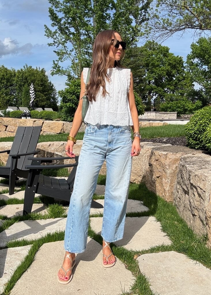 Friday OOTD
@amazon @motherjeans @reef (use code MWHITE20) 

#LTKgrwm #LTKootd