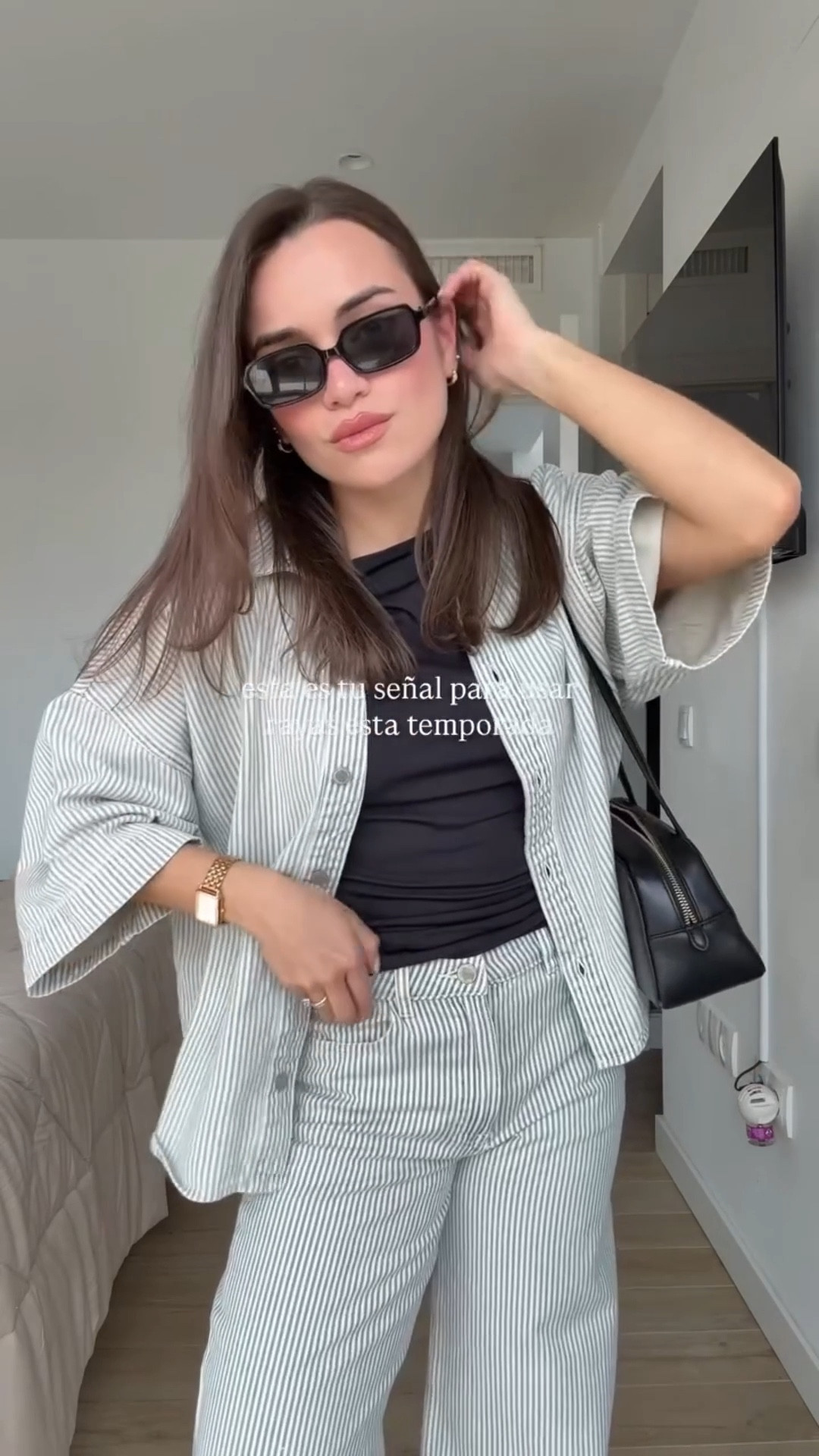 Las rayas también lo serán todo esta primavera ✨ btw enamorada de este conjunto 

¿Quieres link? Comenta rayas 🤌🏻✨