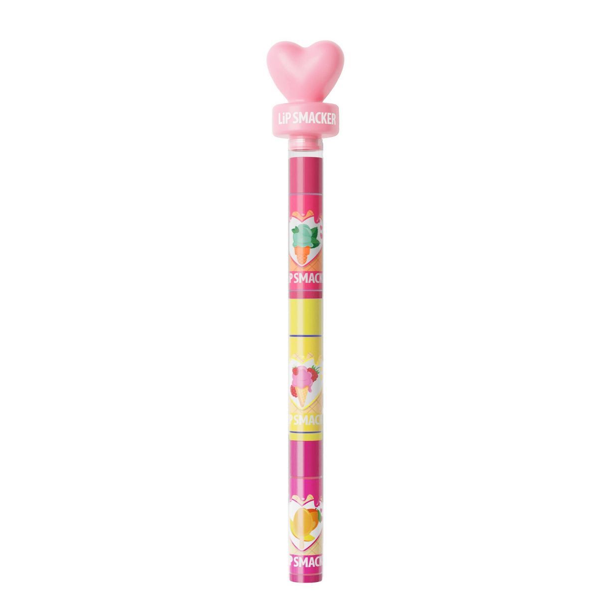 Lip Smacker Lip Balm Heart Toppers - Pink - 1.3oz/3pc | Target