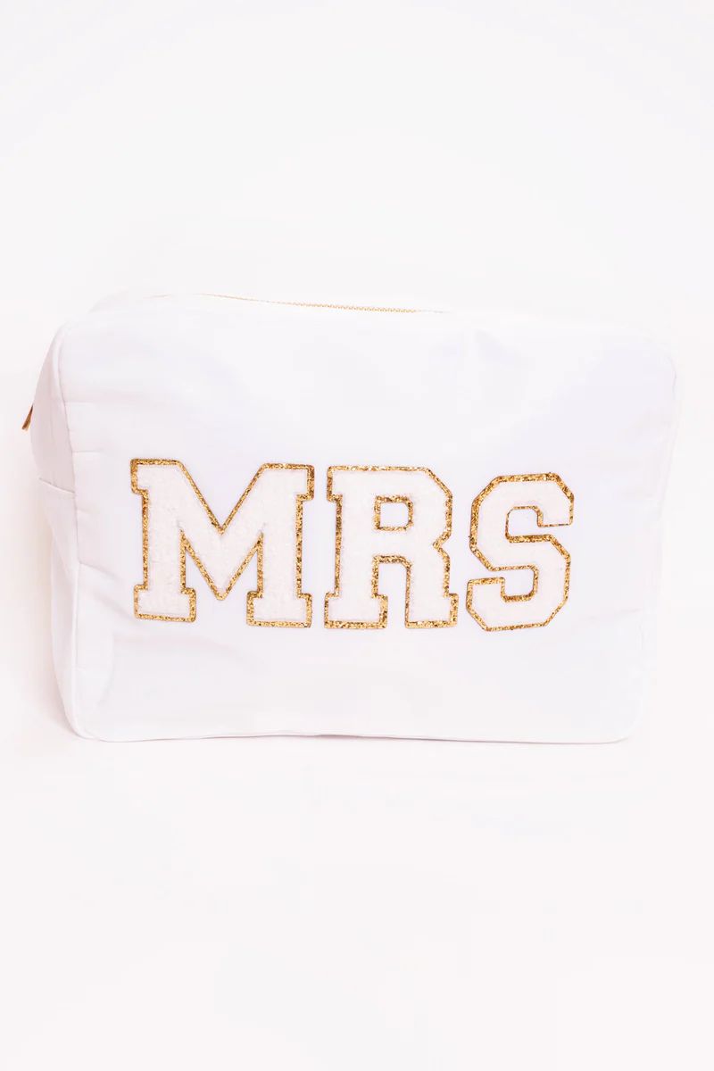 Large On The Go Pouch - Mrs | The Impeccable Pig