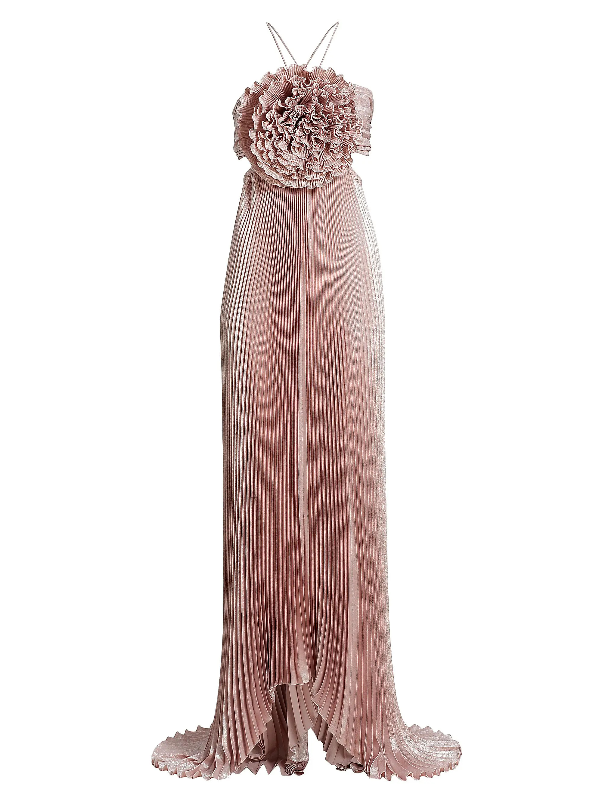 Pleated Shimmer Gown | Saks Fifth Avenue