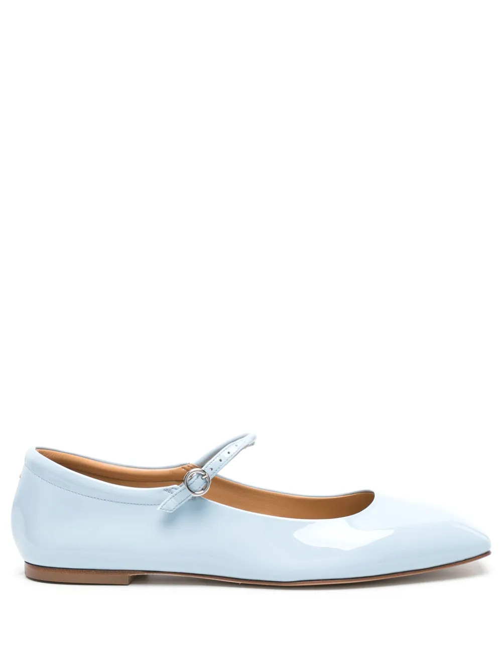 Uma patent-leather ballerina shoes | Farfetch Global