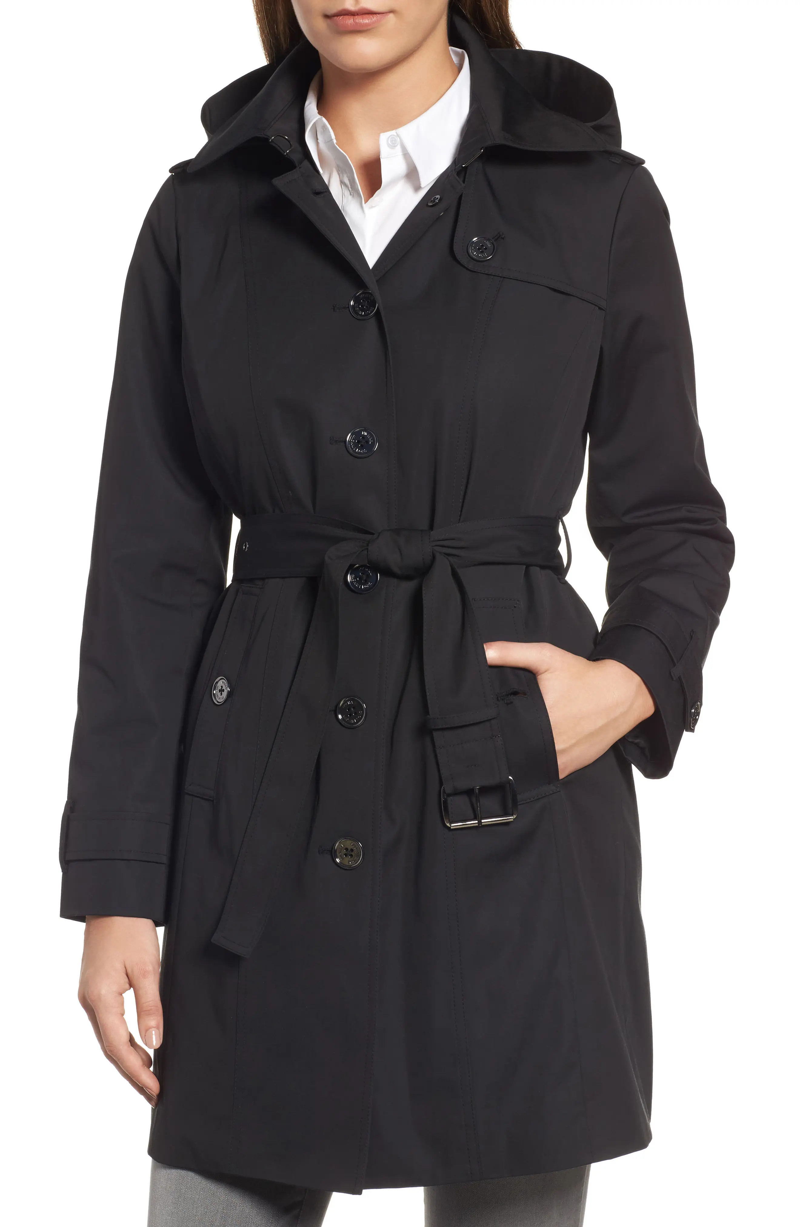 Core Trench Coat with Removable Hood & Liner | Nordstrom
