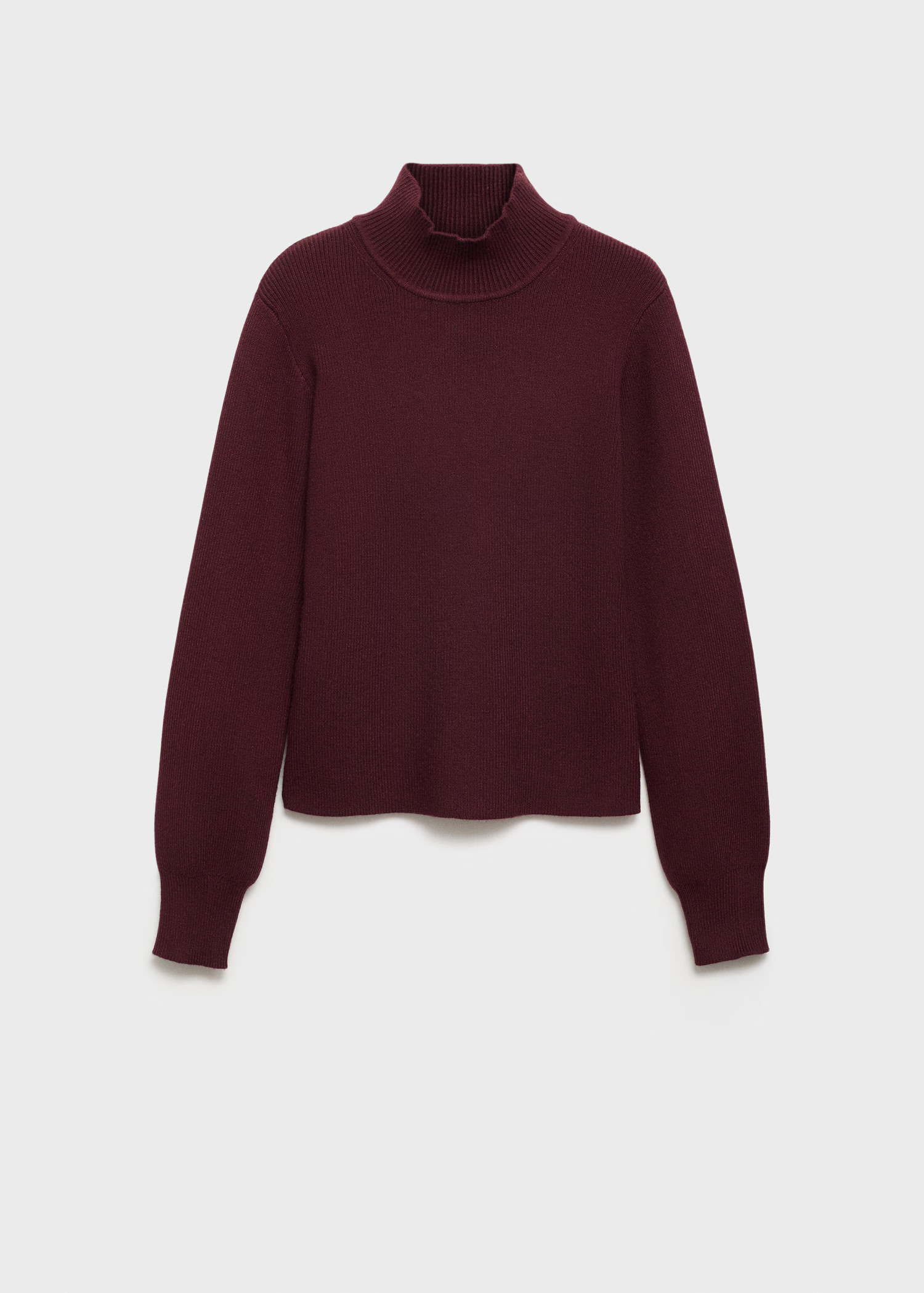 Geribde trui met ronde hals - Dames | MANGO Nederland | Mango EU