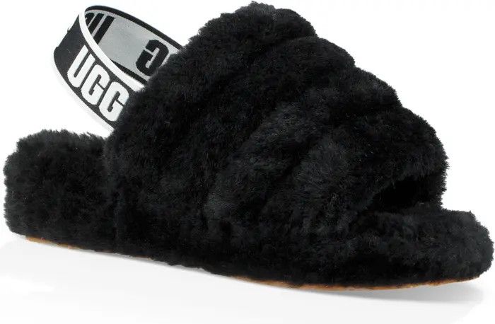 Fluff Yeah Faux Fur Slingback Sandal | Nordstrom