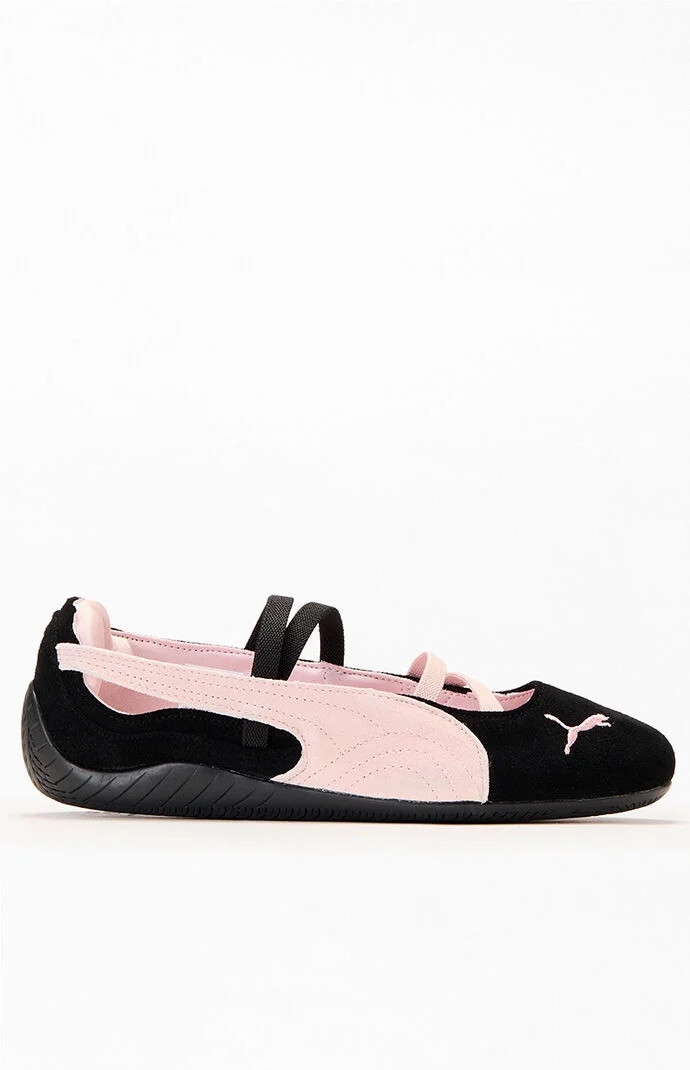 Puma Women's Black & Pink Speedcat Ballet Sandals in Black/Pink - Size 8 | PacSun