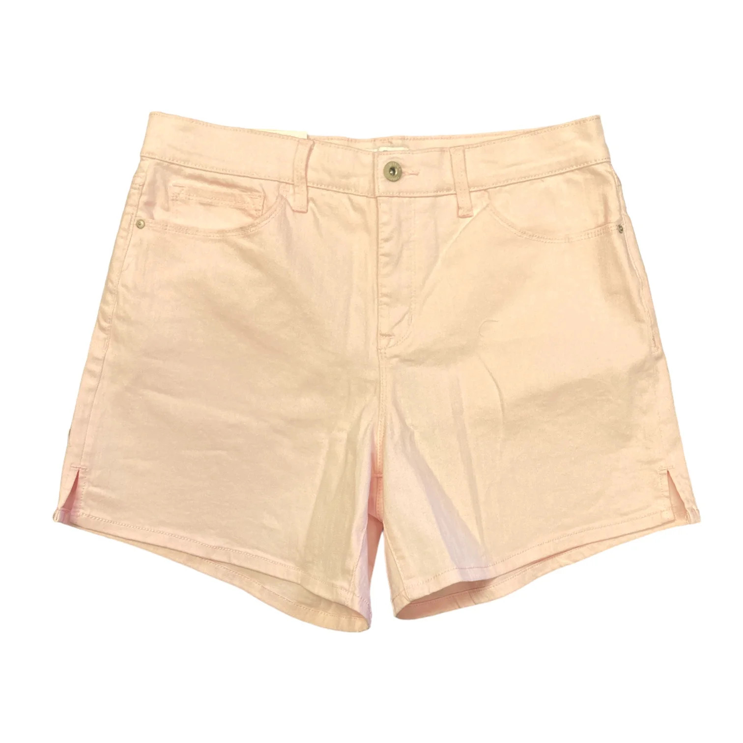 Jessica Simpson Women's High Rise Relaxed Fit Side Slit Short (Pink Dogwood, 8) | Walmart (US)