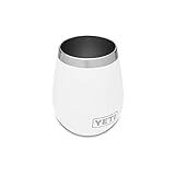 YETI Rambler 10 oz Wine Tumbler, Vacuum Insulated, Stainless Steel, White | Amazon (US)