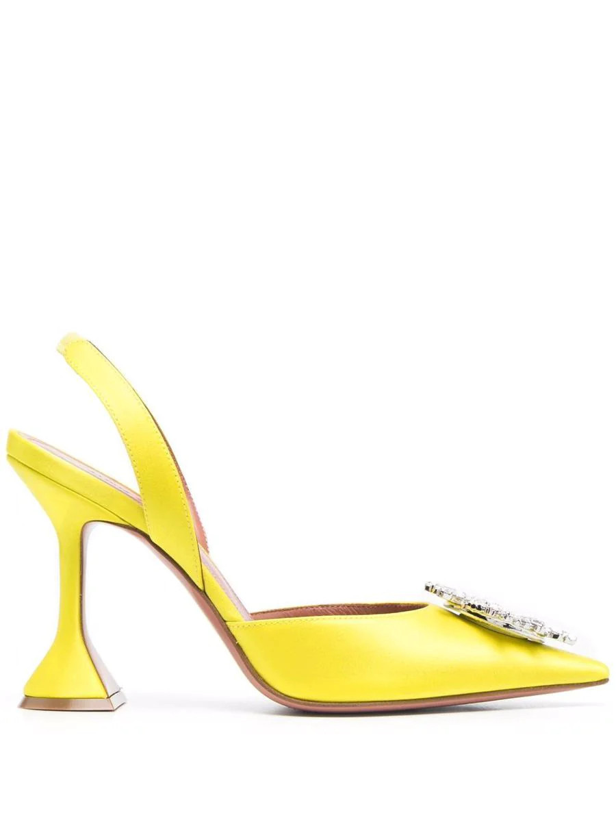 AMINA MUADDI SATIN BEGUM PUMP | Baltini