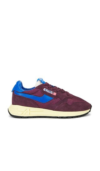 Autry Reelwind Low Sneaker in Burgundy. - size 39 | Revolve Clothing (Global)