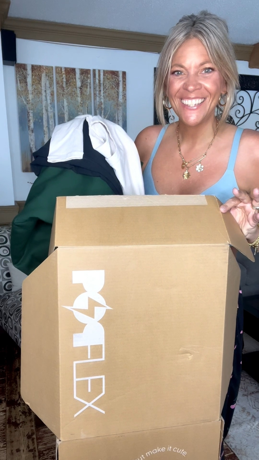 Wearing size xl in leggings, l/xl in sweatshirt and large in the top- great activewear pieces 

#LTKOver40 #LTKMidsize #LTKActive