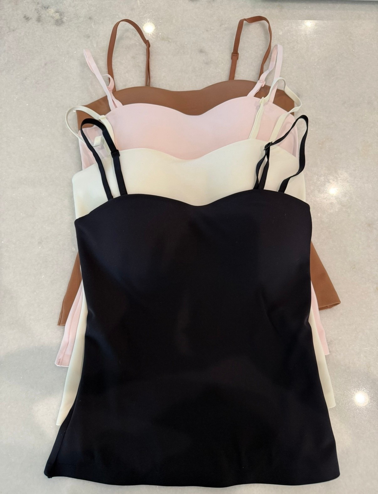 Amazon camis with built in bras size xs 

#LTKSeasonal