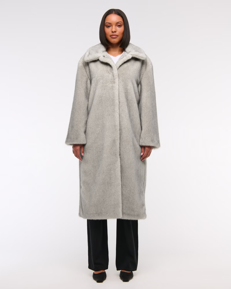 Faux Fur Coat | Abercrombie & Fitch (US)