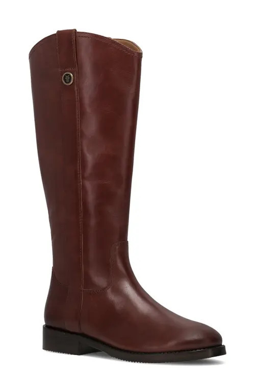 Frye Melissa Button Tall Boot in Saddle at Nordstrom, Size 8 | Nordstrom
