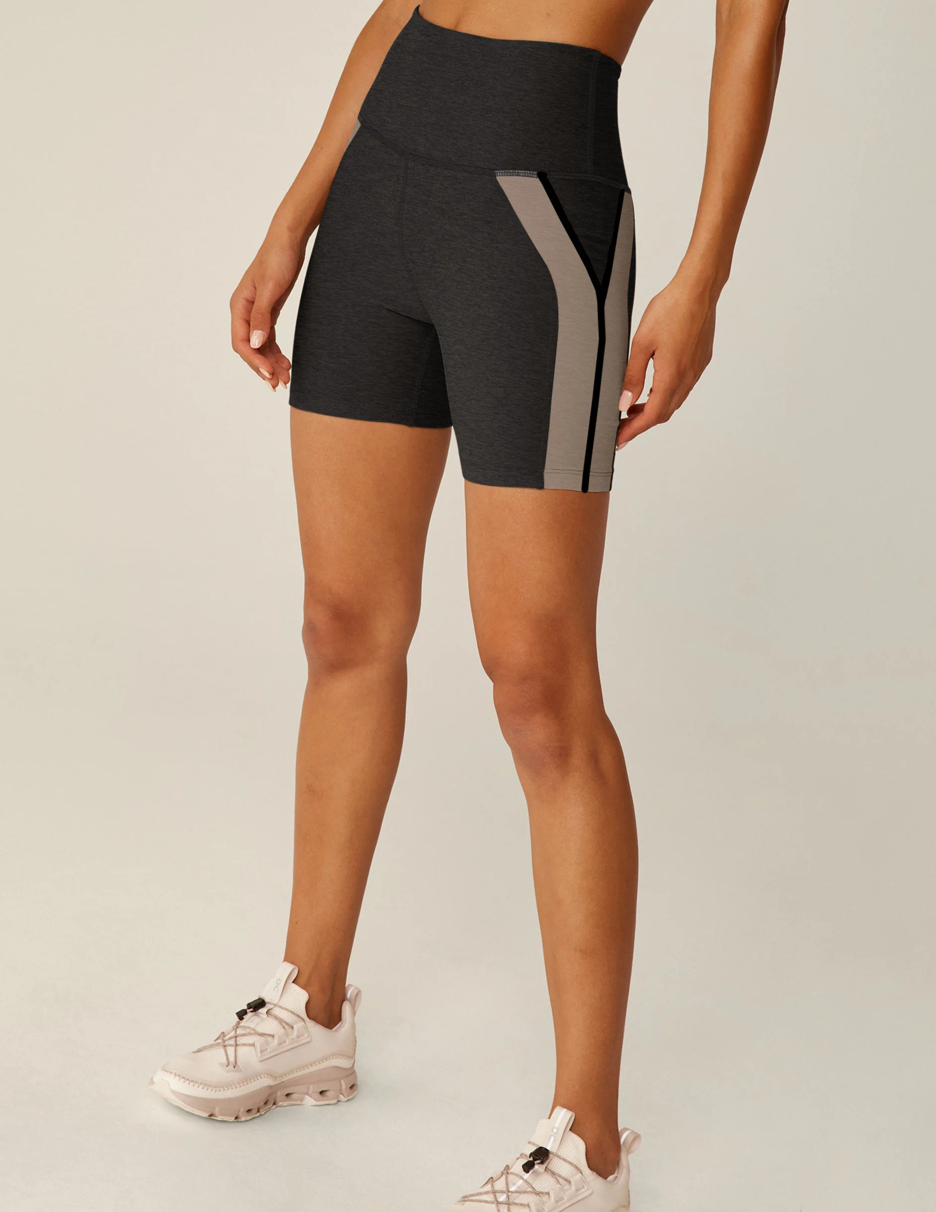 Spacedye Top Line Biker Short | Beyond Yoga | Beyond Yoga