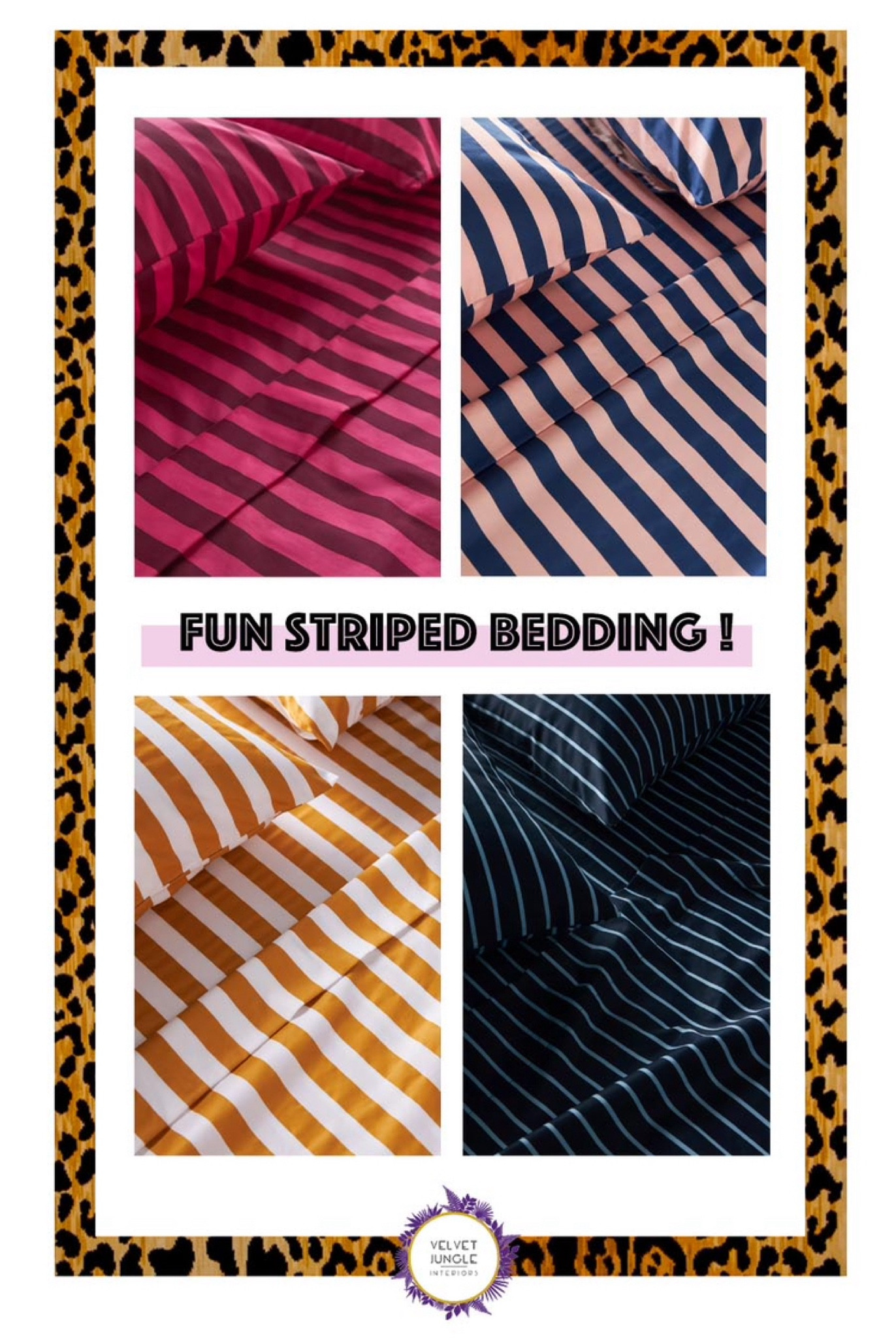 This is your sign to make your bedroom fun !! This collection of colorful striped bedding has me drooling - I’m loving the color combos ! Mix and mqtch it with a fun coverlet and pillows for maximum eclectic vibes 😎😎

#bedding #stripes #colorfulbedding #eclectichome #bolddecor 

#LTKhome #LTKstyletip