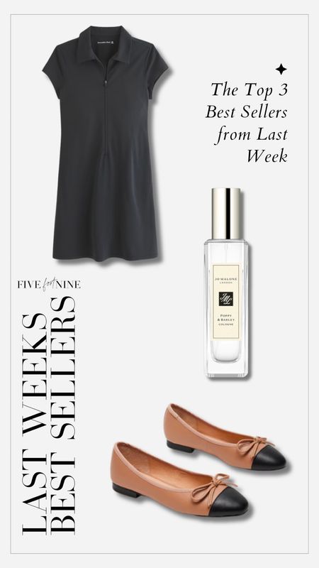 Best sellers from last week! Ballet flats, Jo Malone fragrance, golf dress 

#LTKfindsunder100
