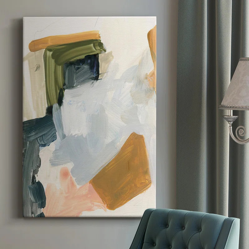 Palette Meld I On Canvas Painting | Wayfair Professional