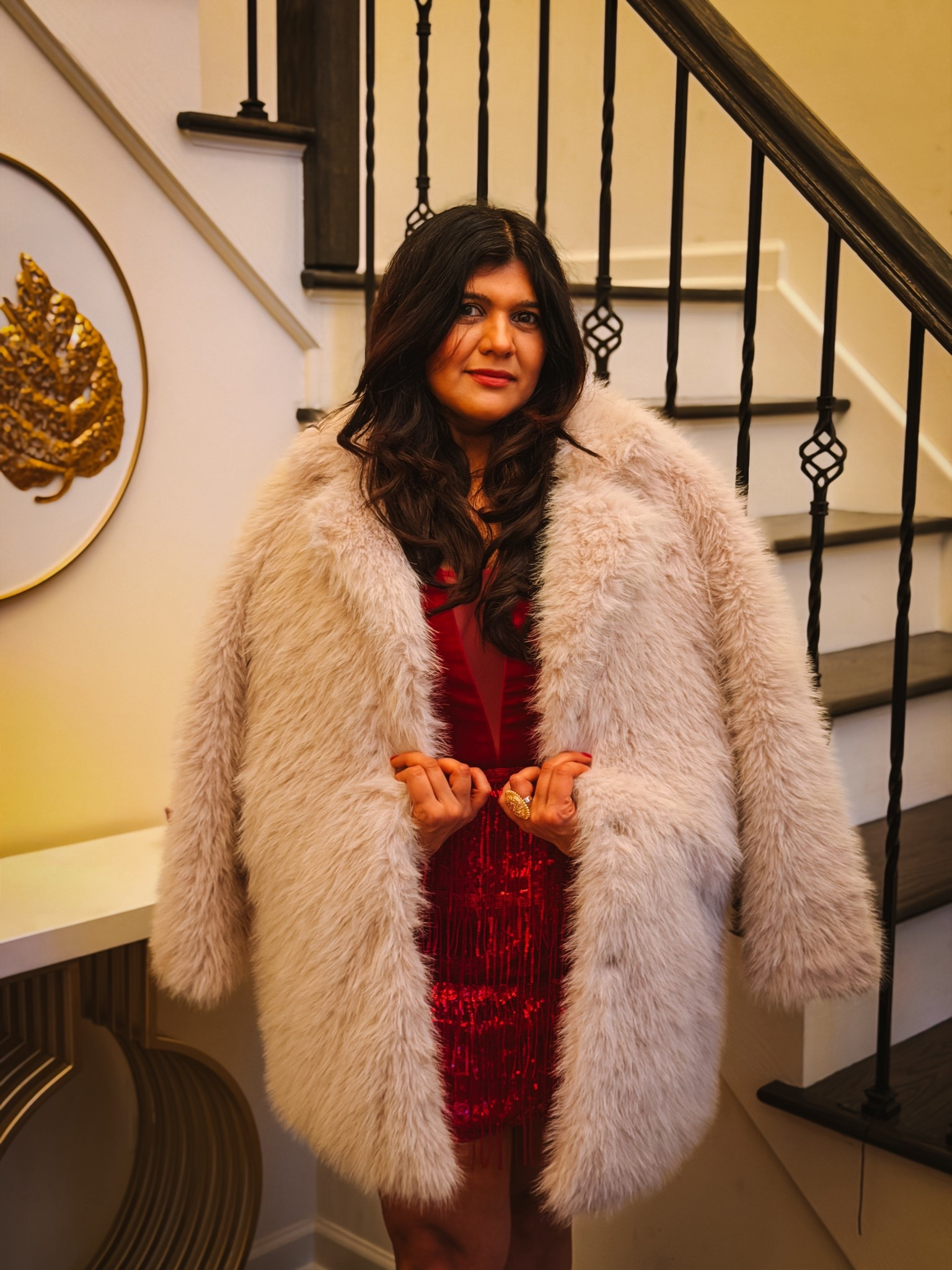 If you’ve been looking for that elevated, luxe-looking winter coat without the luxury price tag… this is IT 🤍

This fluffy faux fur coat instantly upgrades even the simplest outfit—
leggings + tee ➝ effortless chic in seconds.

✔️ Super soft, cozy, and actually warm
✔️ Flowy, relaxed fit (perfect for layering)
✔️ Statement lapel = instant “put together” look
✔️ Gives designer vibes without the $$$

It’s the kind of coat you throw on and suddenly look like you planned your outfit 

I’ve been reaching for this nonstop—school runs, date nights, quick errands… it just works every single time.

Quick tip: Runs slightly relaxed, so you can size down for a more fitted look or stay true to size for that oversized vibe.

Trust me… this is one of those pieces you’ll wish you grabbed sooner 

#LTKStyle #LTKFinds #WinterStyle #MomStyle #EffortlessChic #AmazonFashion #CozyLooks #EverydayStyle #LTKUnder50 #NeutralStyle

#LTKgrwm #LTKmomlife #LTKSaleAlert