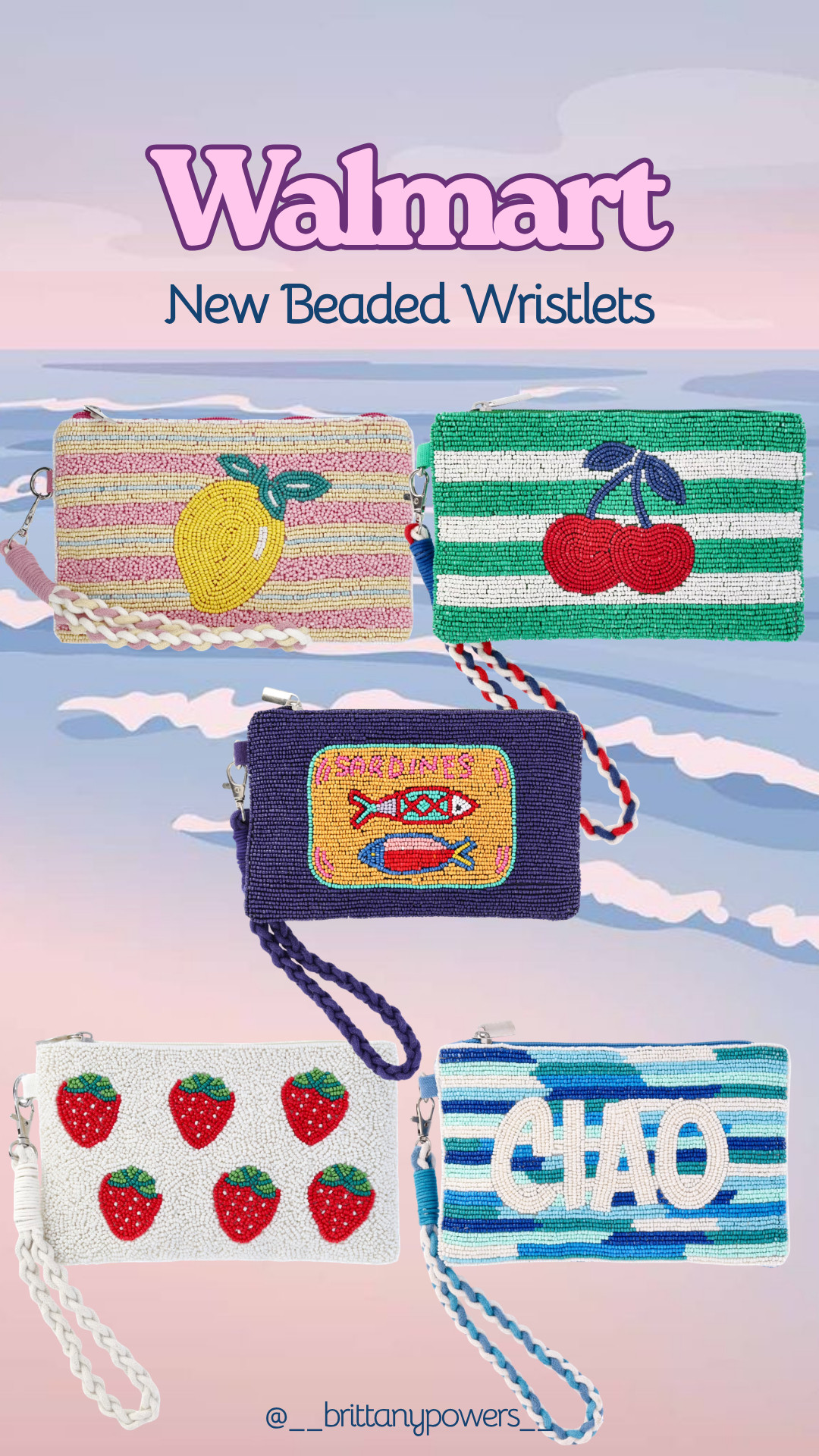 These are gorgeous! You have to see them in person too! Perfect for all your summer fun plans, can fit your phone, wallet, lipgloss etc! Would make a cute gift that you could fill with their favs. 

 

#LTKSeasonal #LTKSwim #LTKTravel