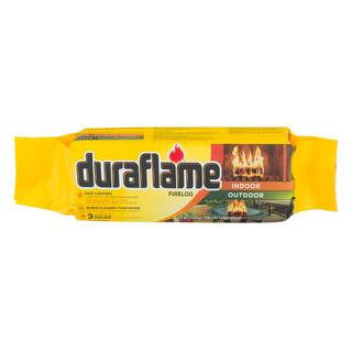 Duraflame 4.5 lb. Indoor/Outdoor Firelogs (9-Pack), 3 Hour Burn 09405 - The Home Depot | The Home Depot