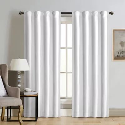 Therapedic® Carlisle 100% Blackout Rod Pocket Window Curtain Panel | Bed Bath & Beyond