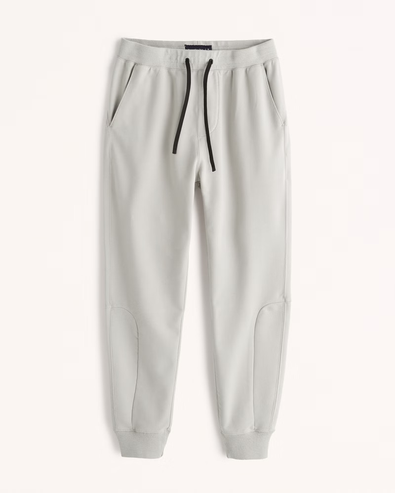Men's Stretch Knit Joggers | Men's Bottoms | Abercrombie.com | Abercrombie & Fitch (US)