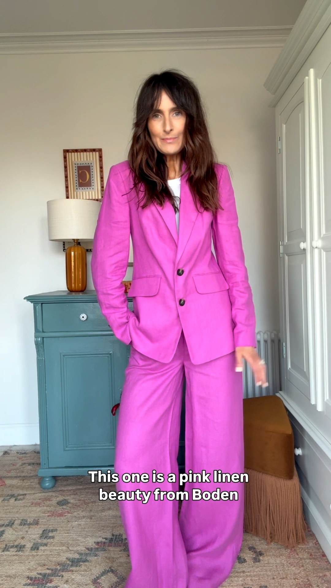Jacket size 8
Trouser size 8 long
Dress size 8
Cream trousers 8 
Come up roomy 

#LTKeurope #LTKspring #LTKuk