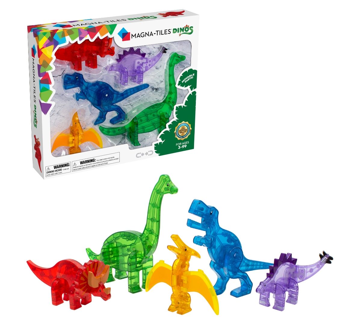 Dinos 5-Piece Set, Encourage Meaningful Play, Ages 3+ | Macys (US)