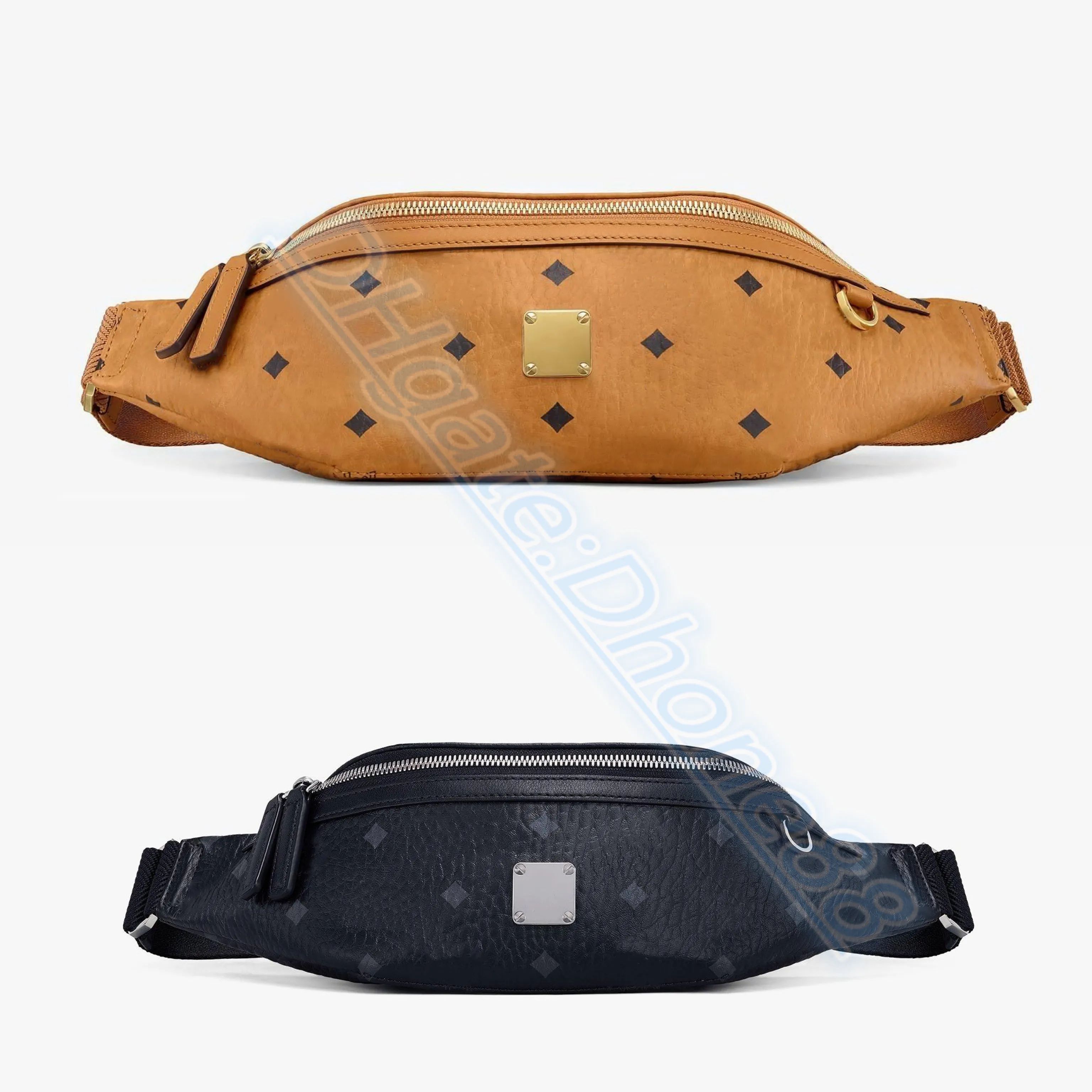 Famous Luxury MC Leather Belt Bag Waist Bags Fanny Pack Designer Bumbag Pochette Womens Men Bum C... | DHGate