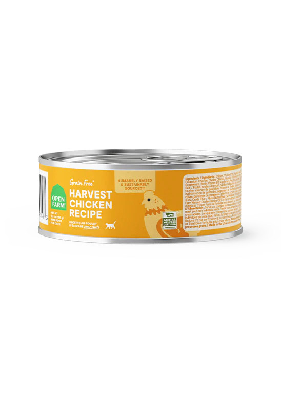 Harvest Chicken Morsels in Gravy for Cats | Open Farm Pet
