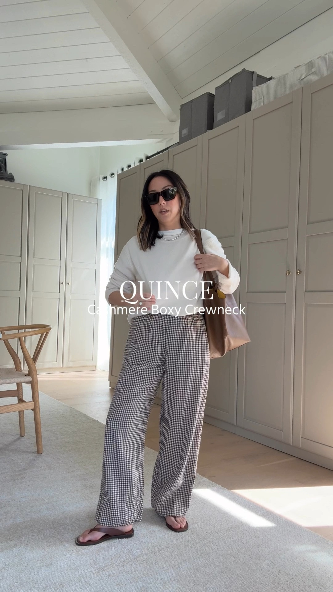 Loving this new boxy crewneck from Quince. Sized up to a small, but go tts.

#LTKPetite