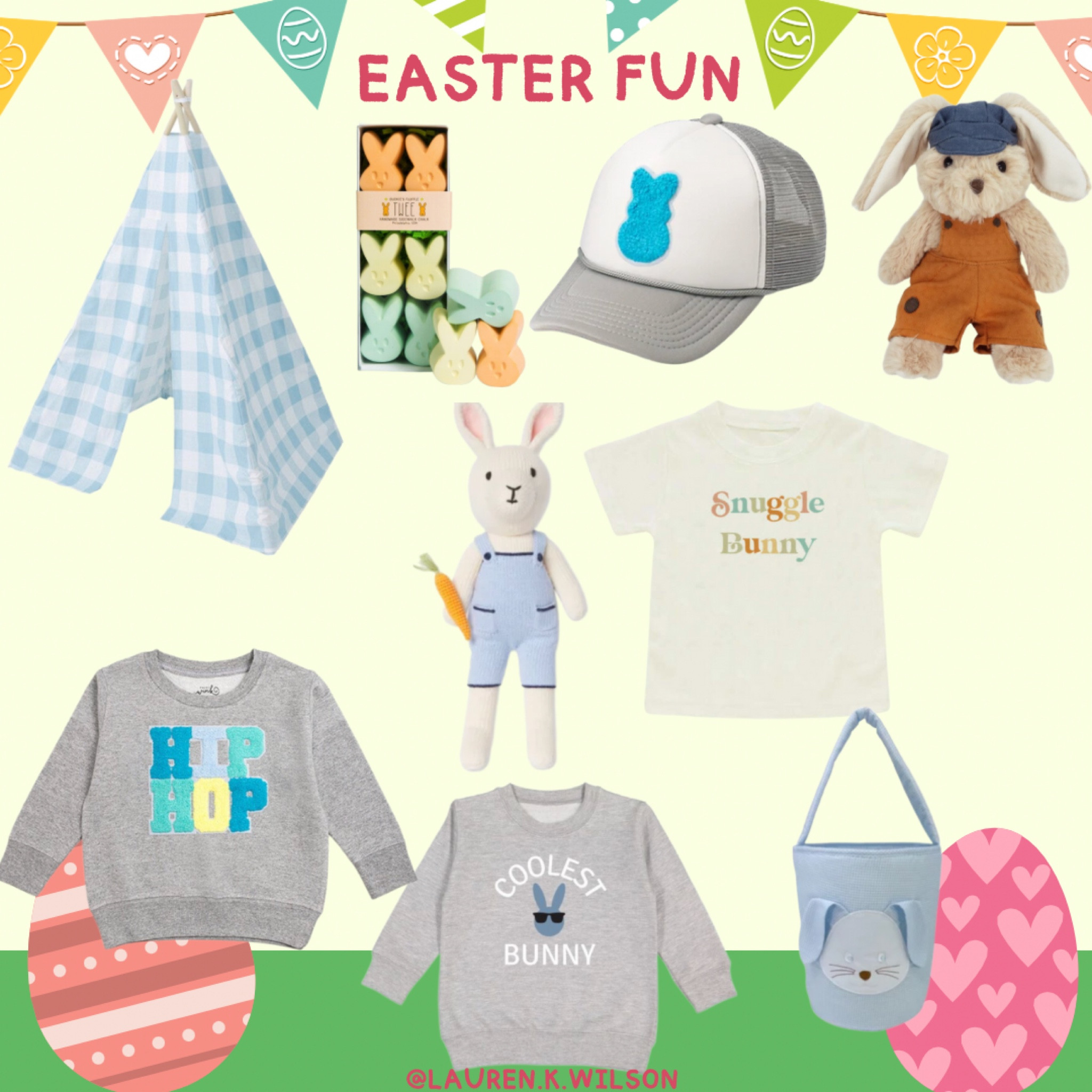 Easter ideas. Easter inspo. Easter baskets. Easter for kids. Easter gift ideas. Easter for boys. Easter gifts for boys. Use code LAURENW15 for 15% off $75+.
Valid through 3/13/22


#LTKkids #LTKfamily #LTKSeasonal