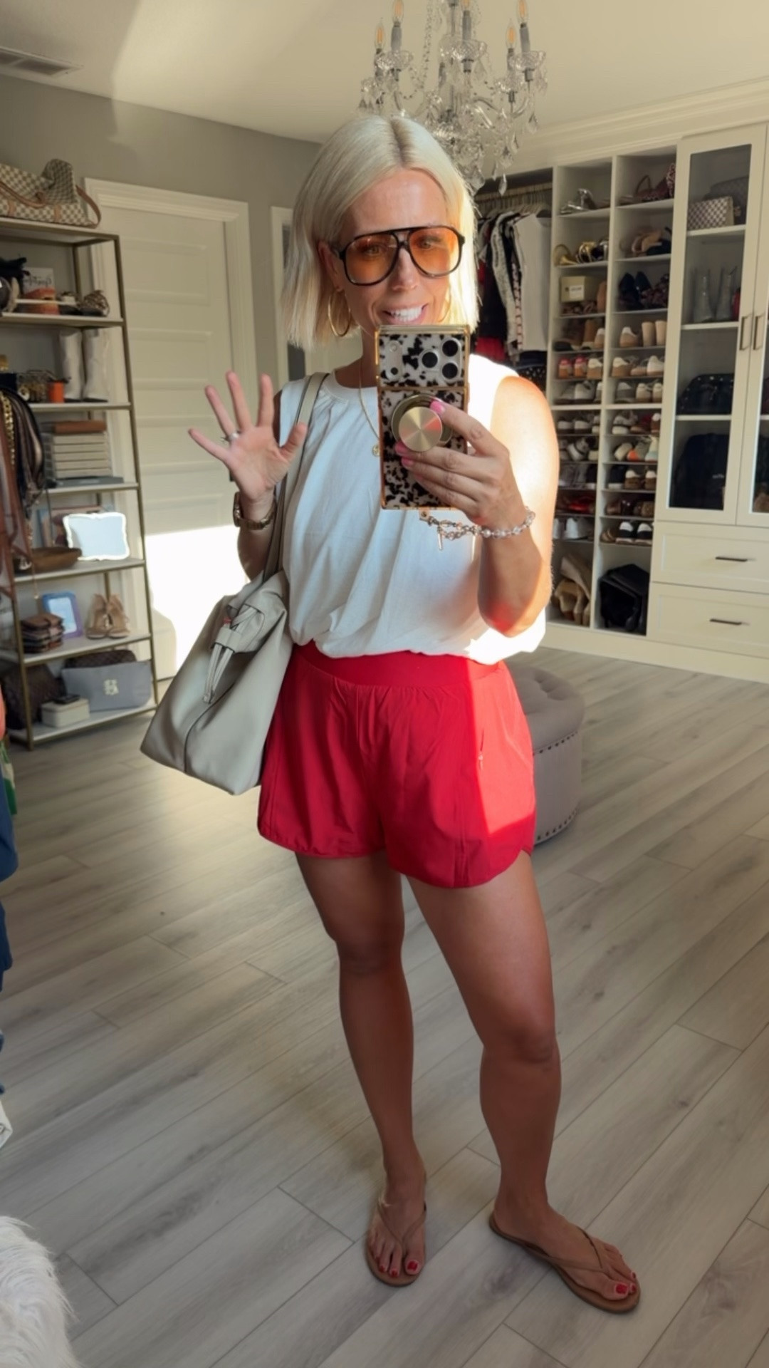 Top small
Shorts medium

#LTKSaleAlert #LTKootd #LTKmomlife