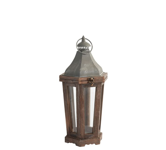 Park Hill Indoor/Outdoor Lantern | Pottery Barn | Pottery Barn (US)