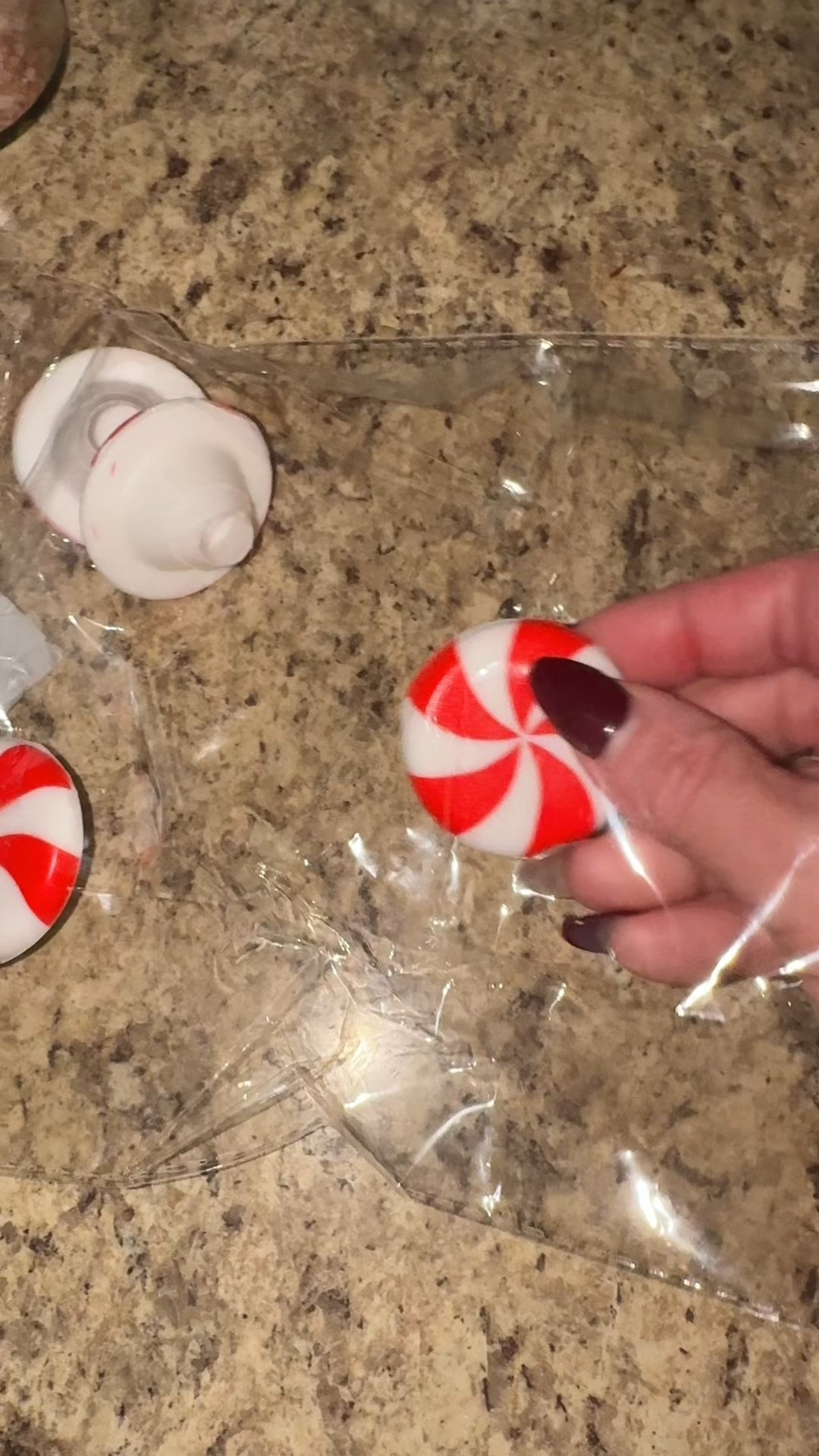 These peppermint knob covers are such an easy way to make your space feel festive. They stretch to fit most knobs and look so good in person. I’m obsessed.

#LTKHoliday #LTKHome #LTKSeasonal
