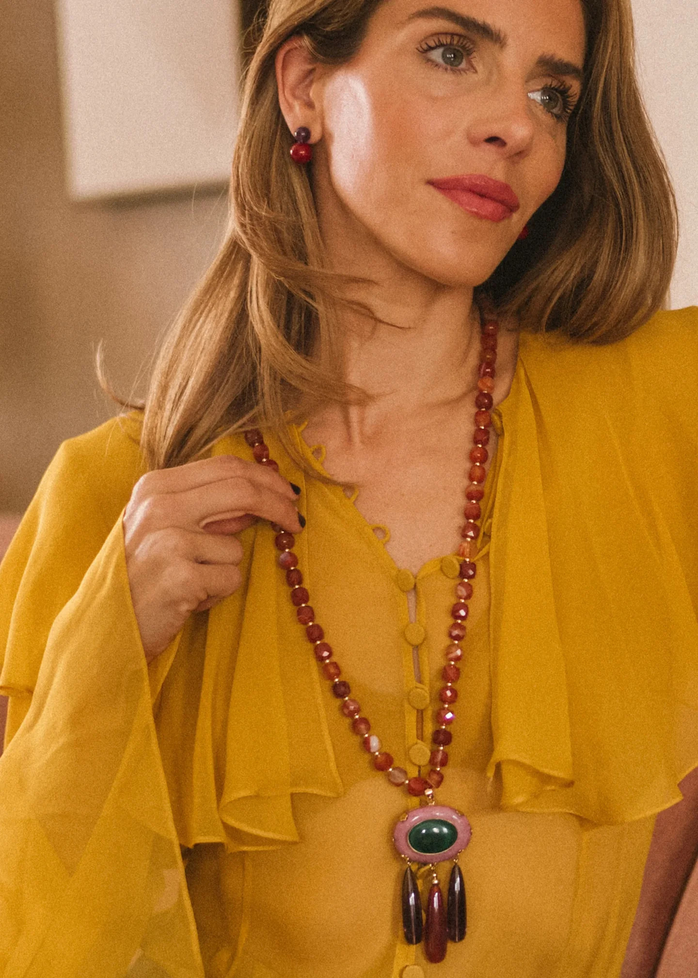 Jennifer Behr x Julia Berolzheimer Cordelia Necklace | Jennifer Behr 