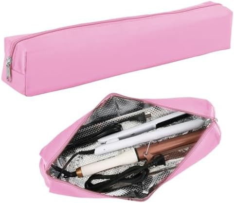 Professional Hot Hair Tools Organizer Bag Portable Travel Heat Resistant Storage Case Pouch for C... | Amazon (US)