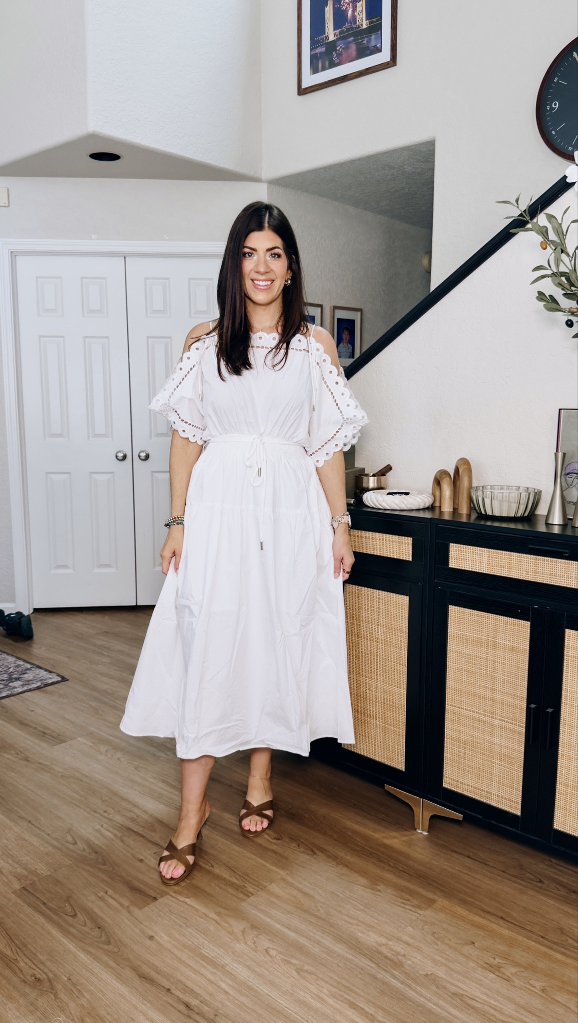 Code: MK20
In a medium off the shoulder dress- size down if in between 

#LTKMidsize #LTKSaleAlert #LTKTall