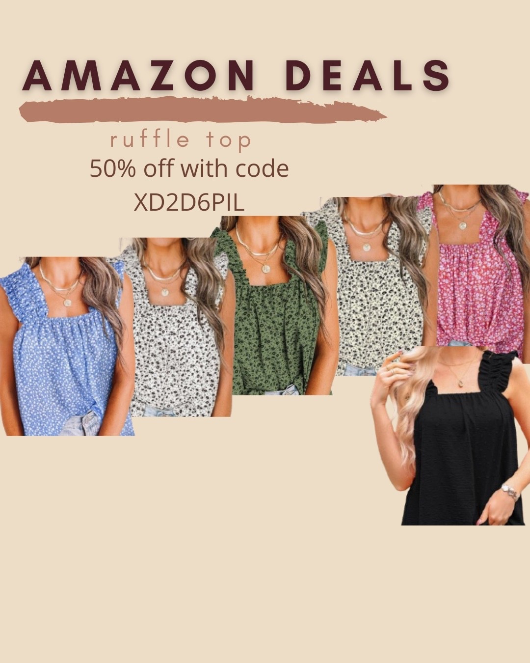 $10 ends 8/11

Amazon fashion
Amazon deals
Teacher outfit
Workwear
Cute top

#LTKSaleAlert