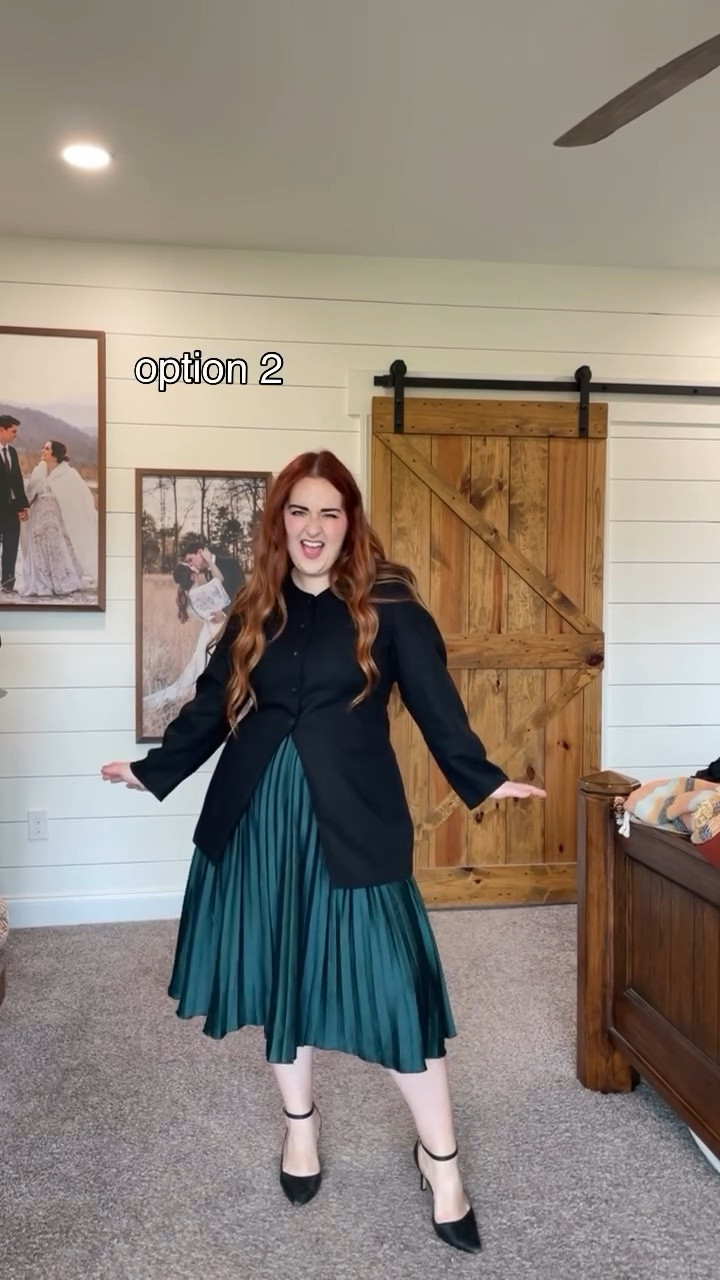 Panicking any time you have to dress up for an occasion at work? Same sis, you’re not alone 🤪 

Which one should I go with? 😉

#LTKootd #LTKMidsize #LTKWorkwear