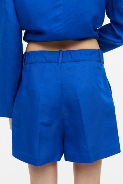 Linen-blend Bermuda Shorts | H&M (US + CA)