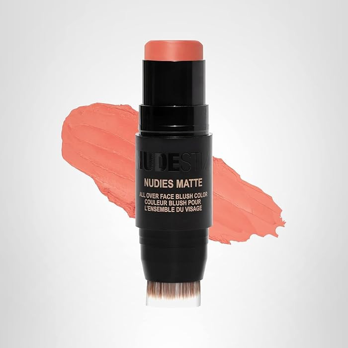 Nudestix Nudies Blush Stick – 3-in-1 Cream Blush for Cheeks, Eyes & Lips with Built-In Brush | ... | Amazon (US)