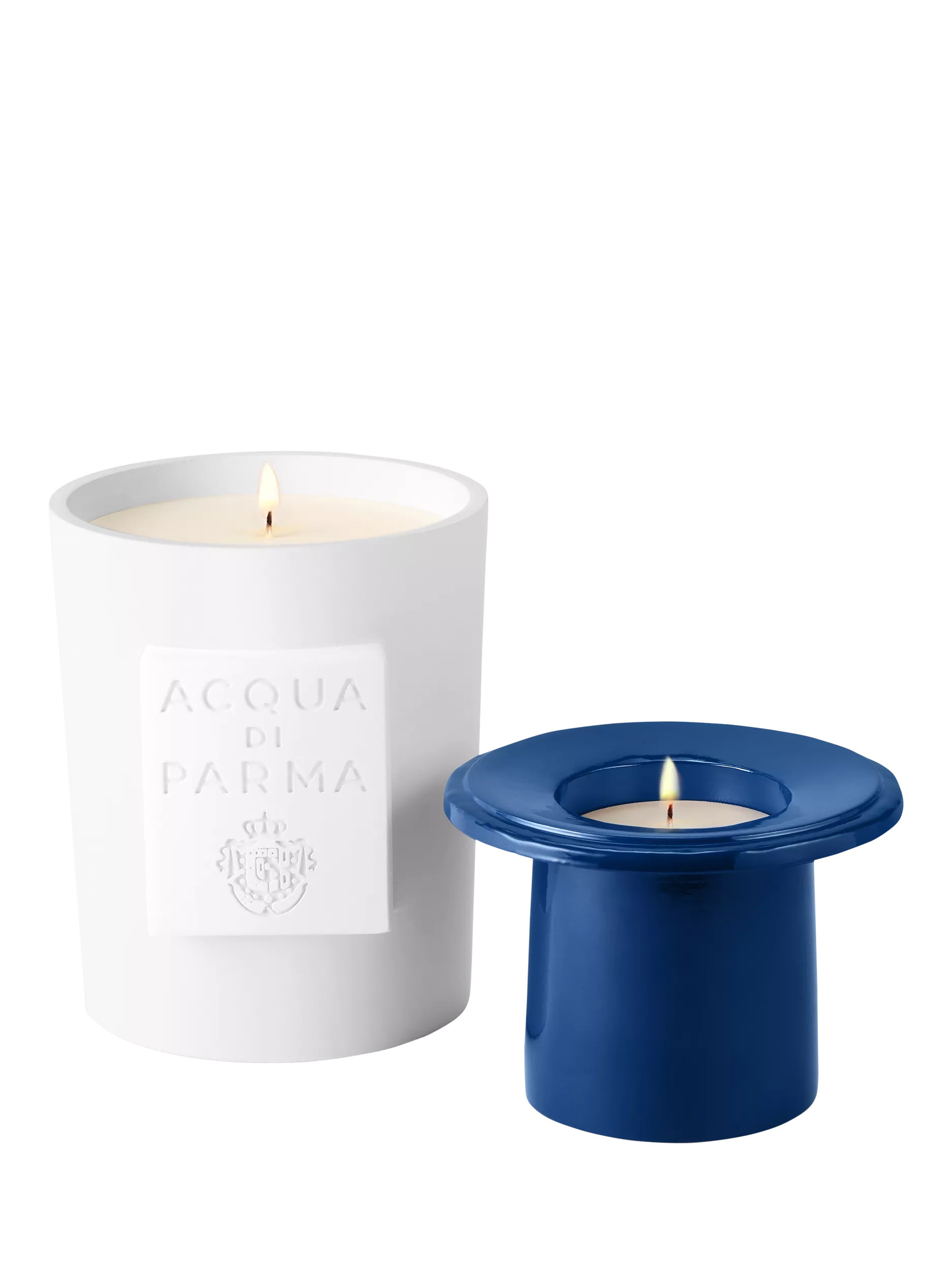 Acqua di Parma Mirto di Panarea Chapeau Scented Candle, 400g + 100g | John Lewis (UK)